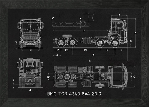 Bmc tgr 4340 8x4 - bmc,